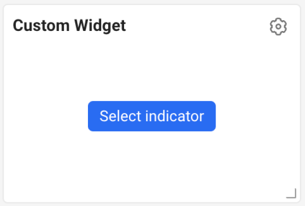 Custom widget