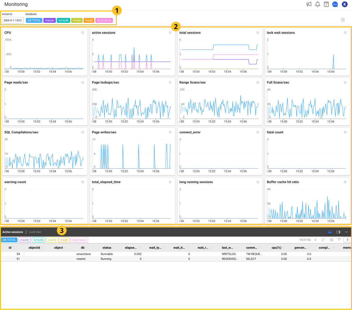 Instance Monitoring